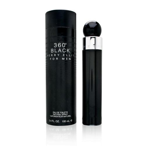360� Black 100ml edt M